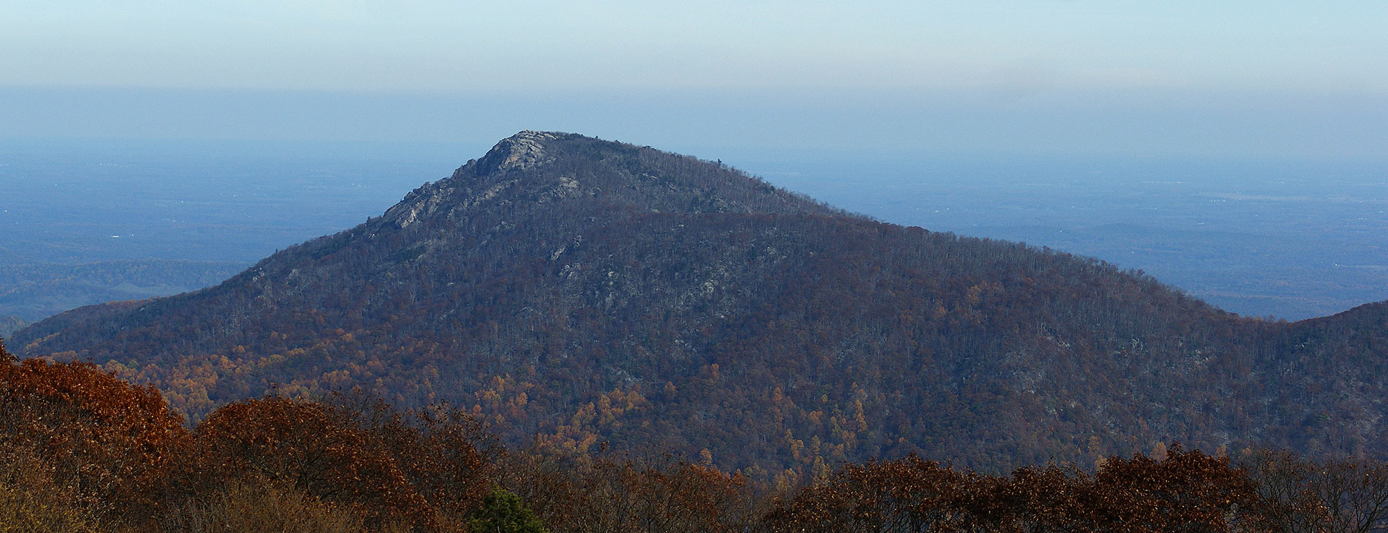 Photograph of Old Rag Mountain, Virginia.