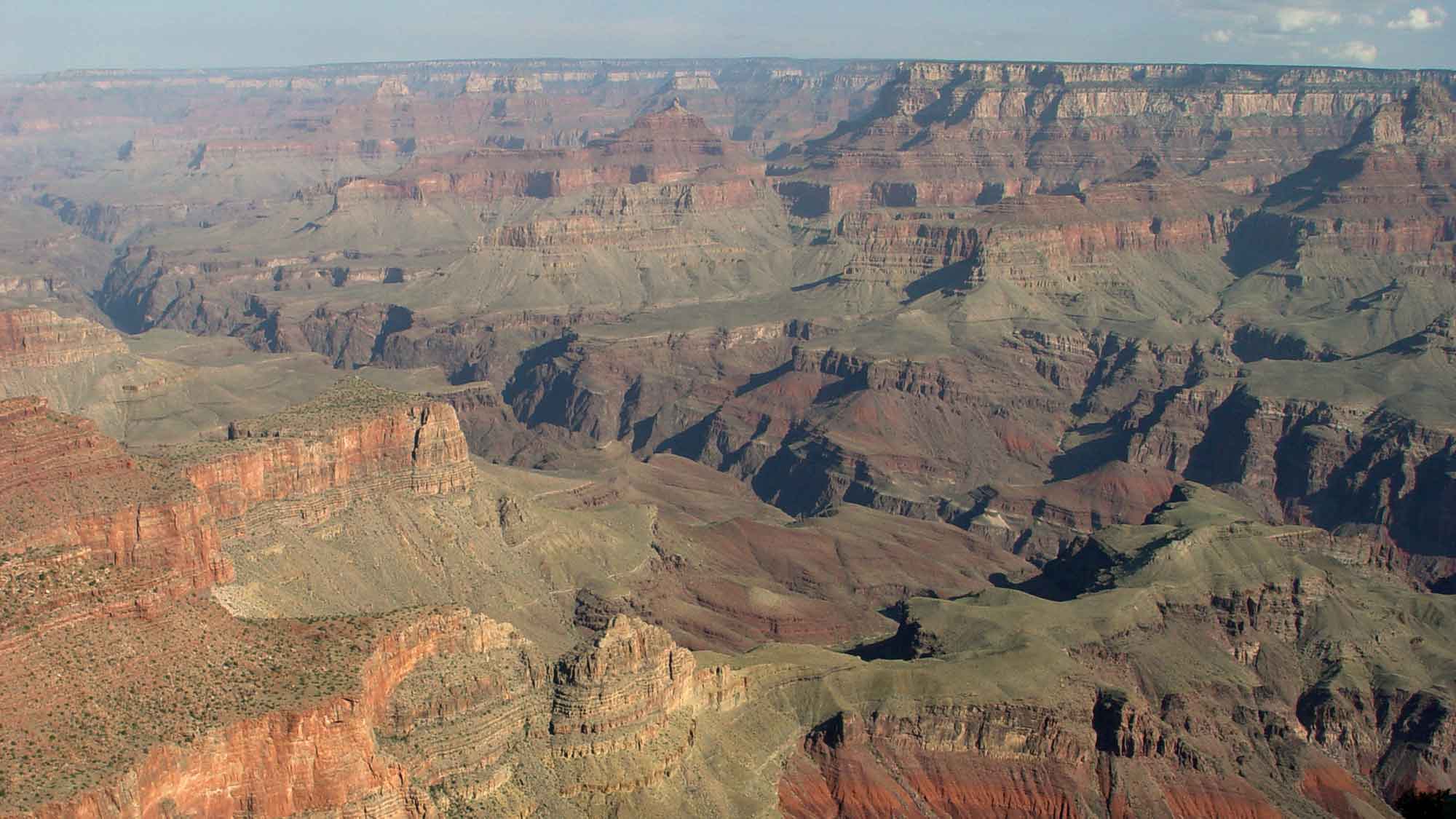 Photograph of the Grand Canyon in Arizona.