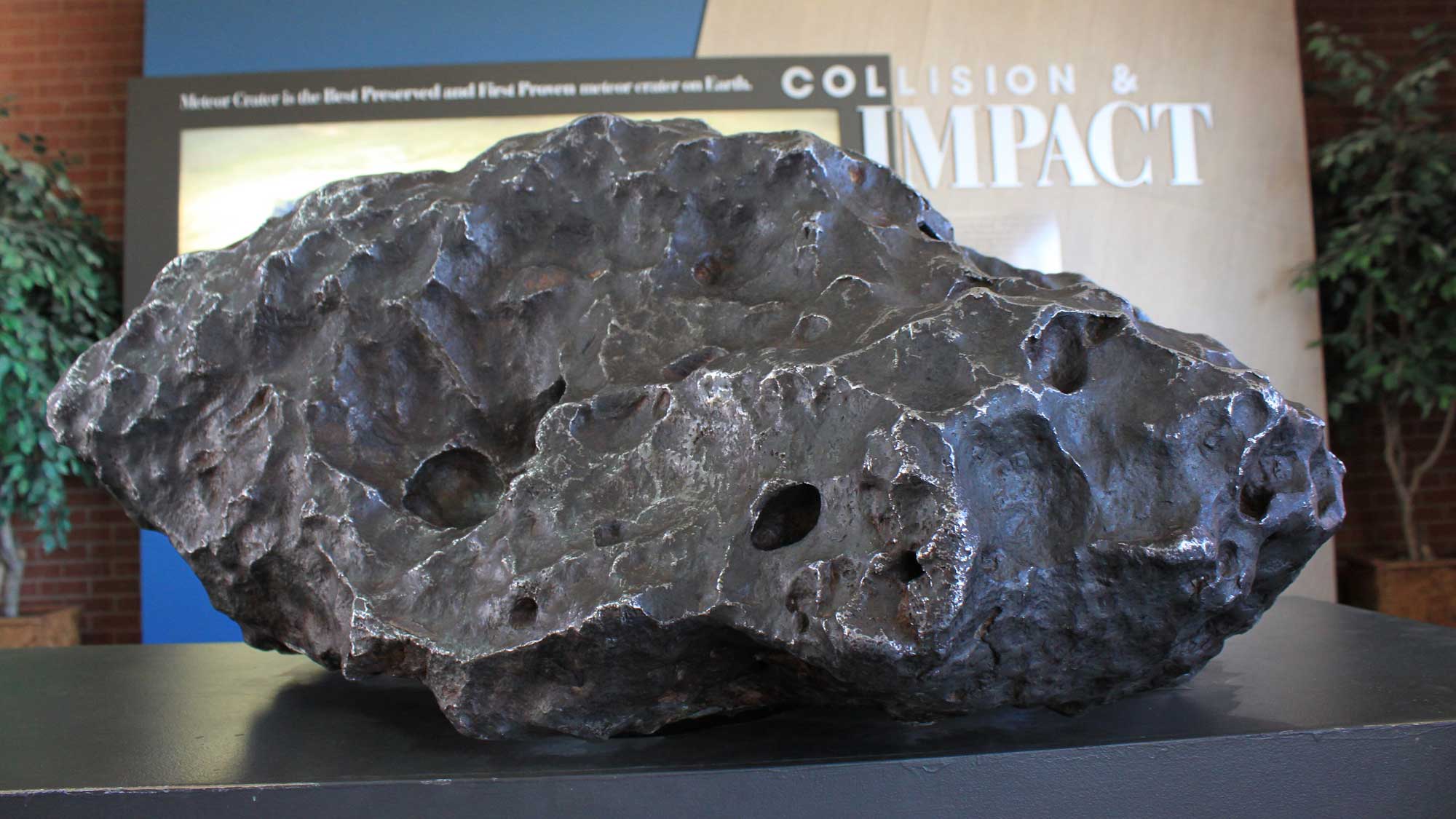 Photograph of the Holsinger Meteorite.