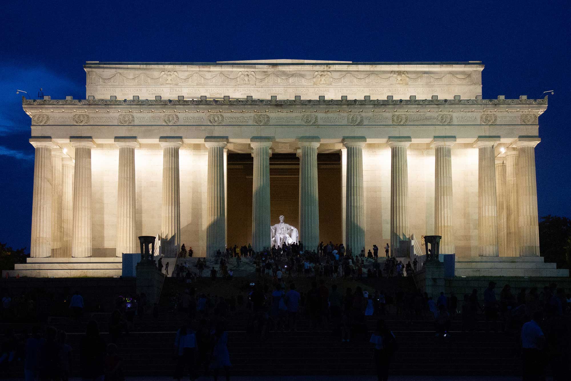 Photograph of the Lincoln Memorial in Washington D.C.