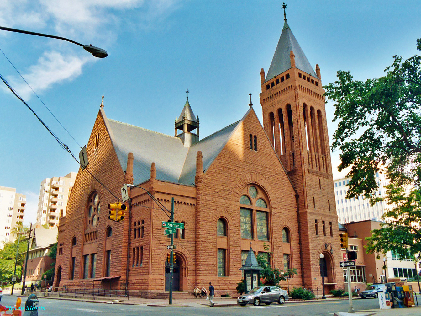 Photograph of the Central Presbyterian Church in Denver, Colorado.