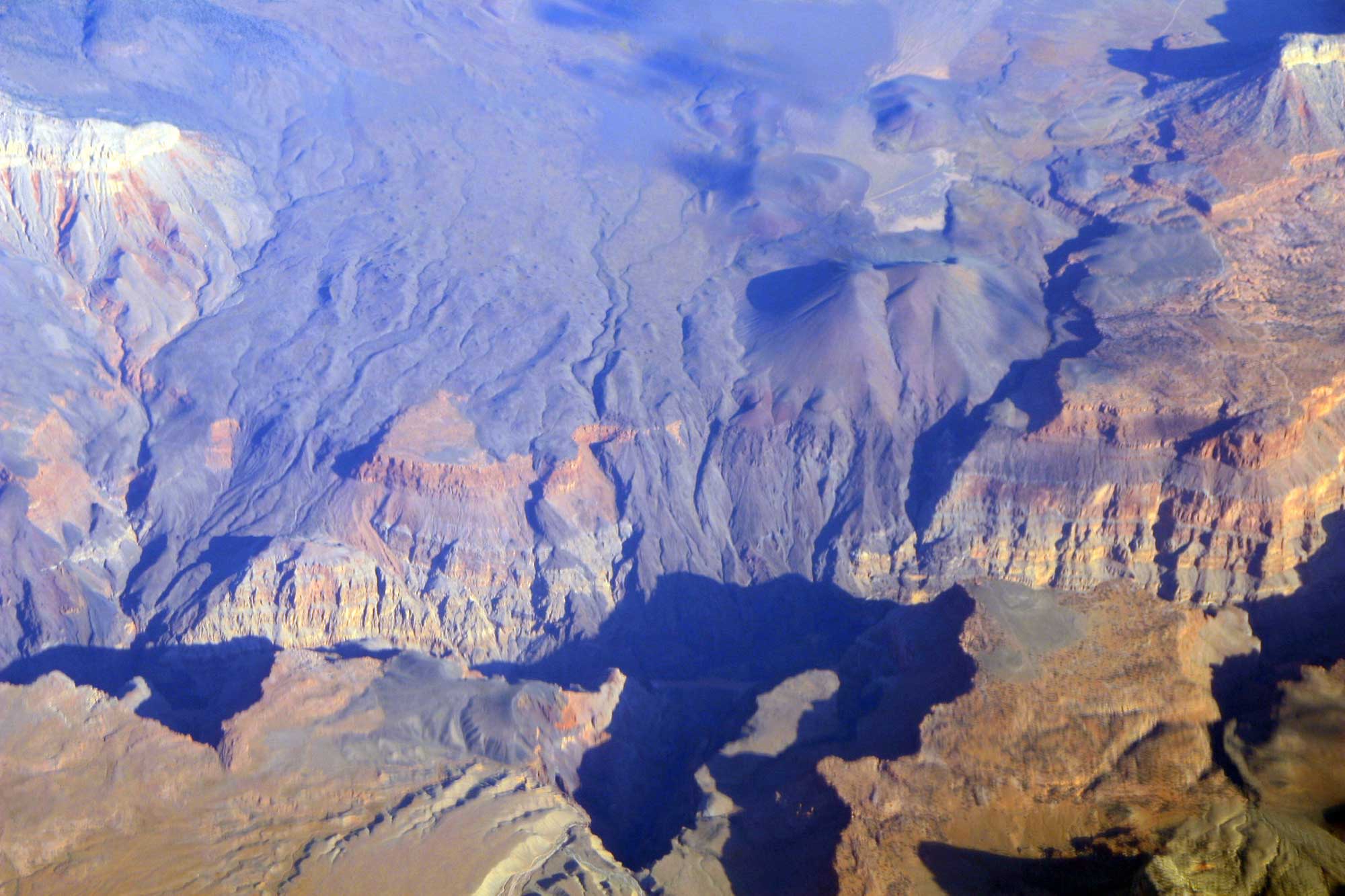 Photograph of the Uinkaret Volcanic Field at the Grand Canyon.