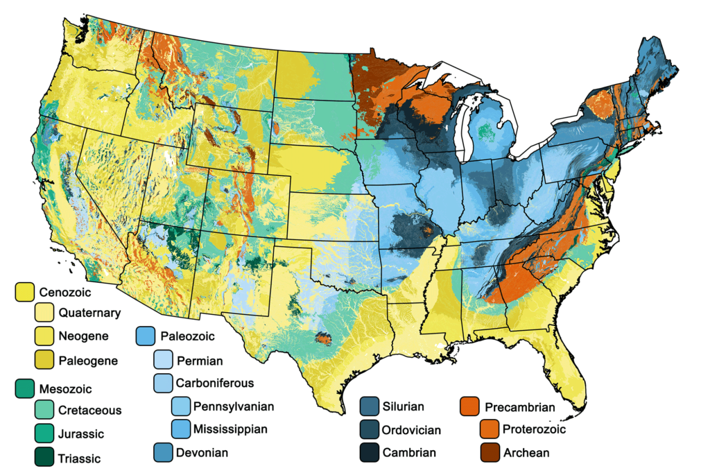 Geologic Maps Of The United States — Earthhome