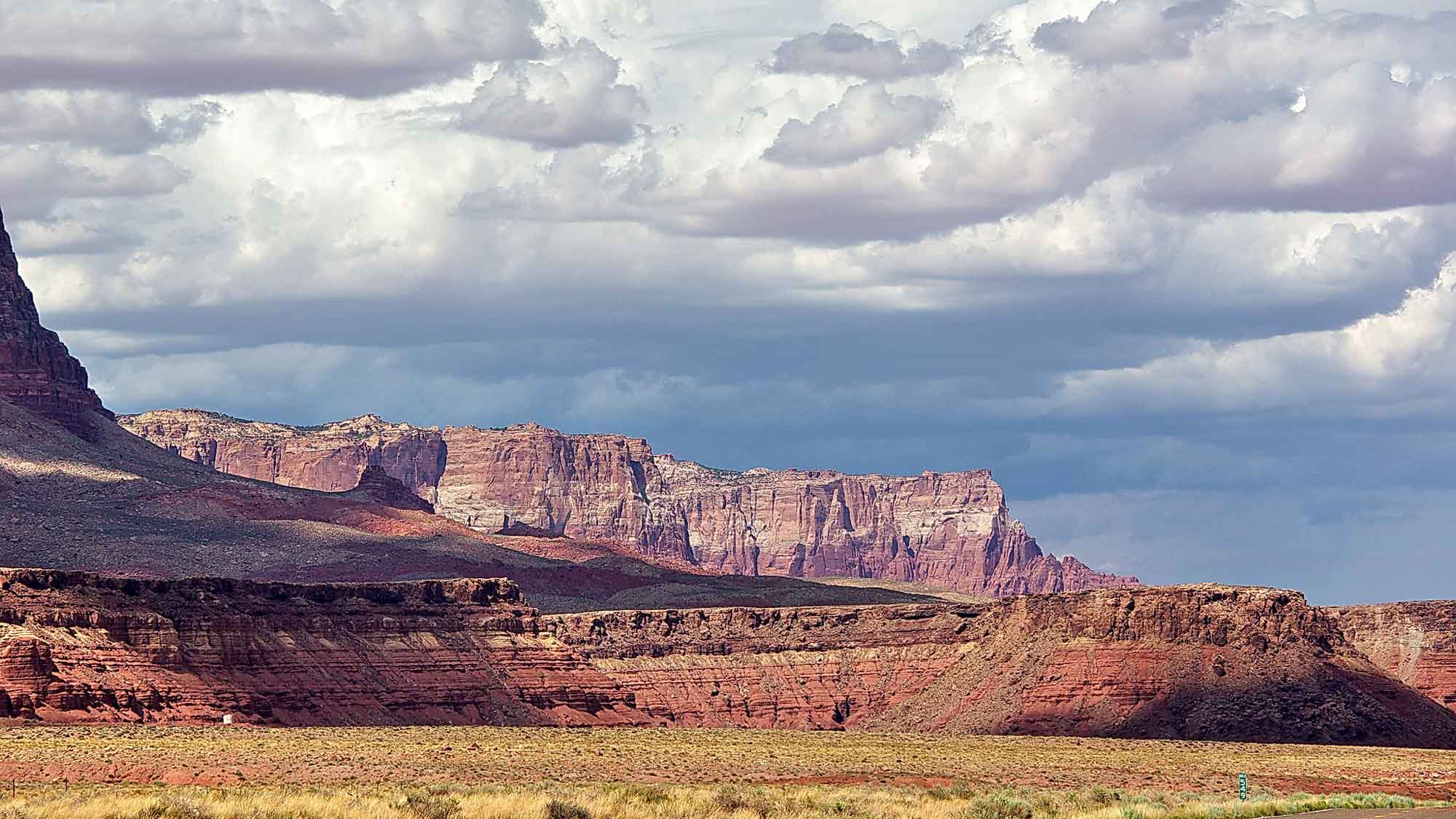 Photograph of the Vermillion Cliffs in Arizona.