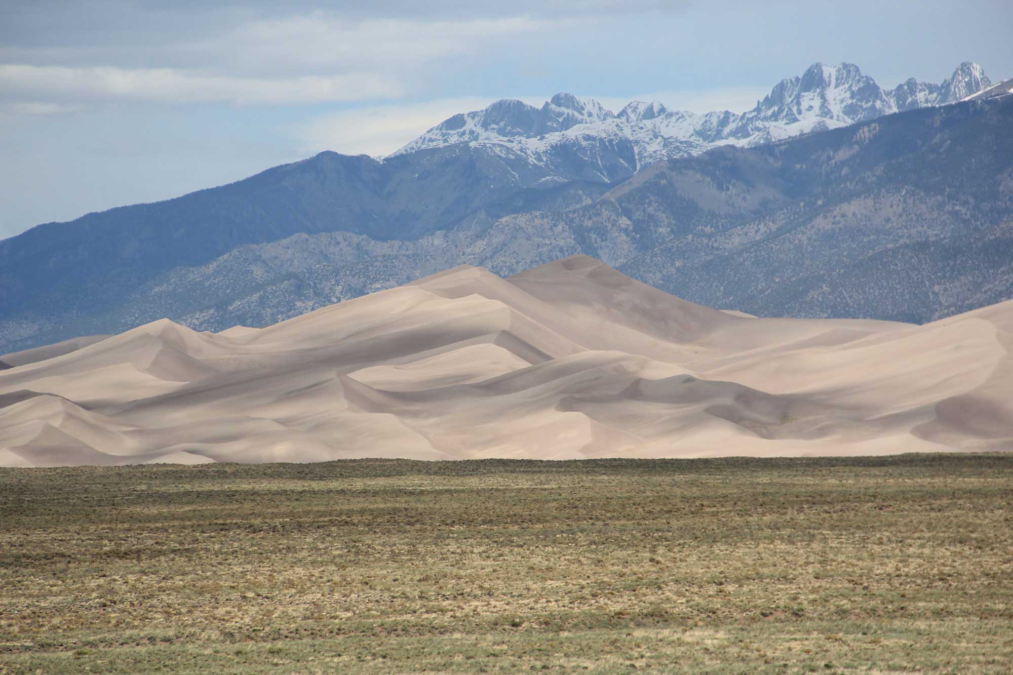 Photograph of dunes at Great Sand Dunes National Park.