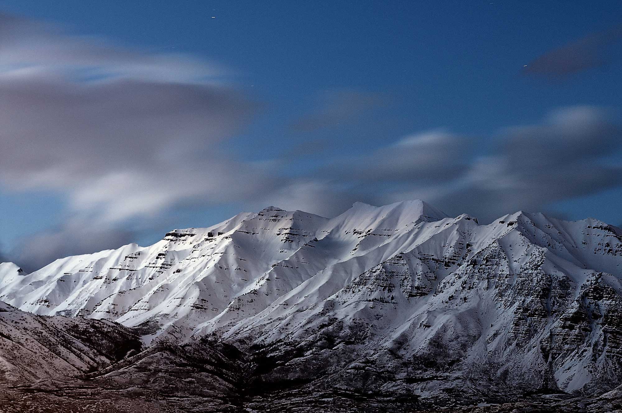 Photograph of Mount Timpanogos in Utah.