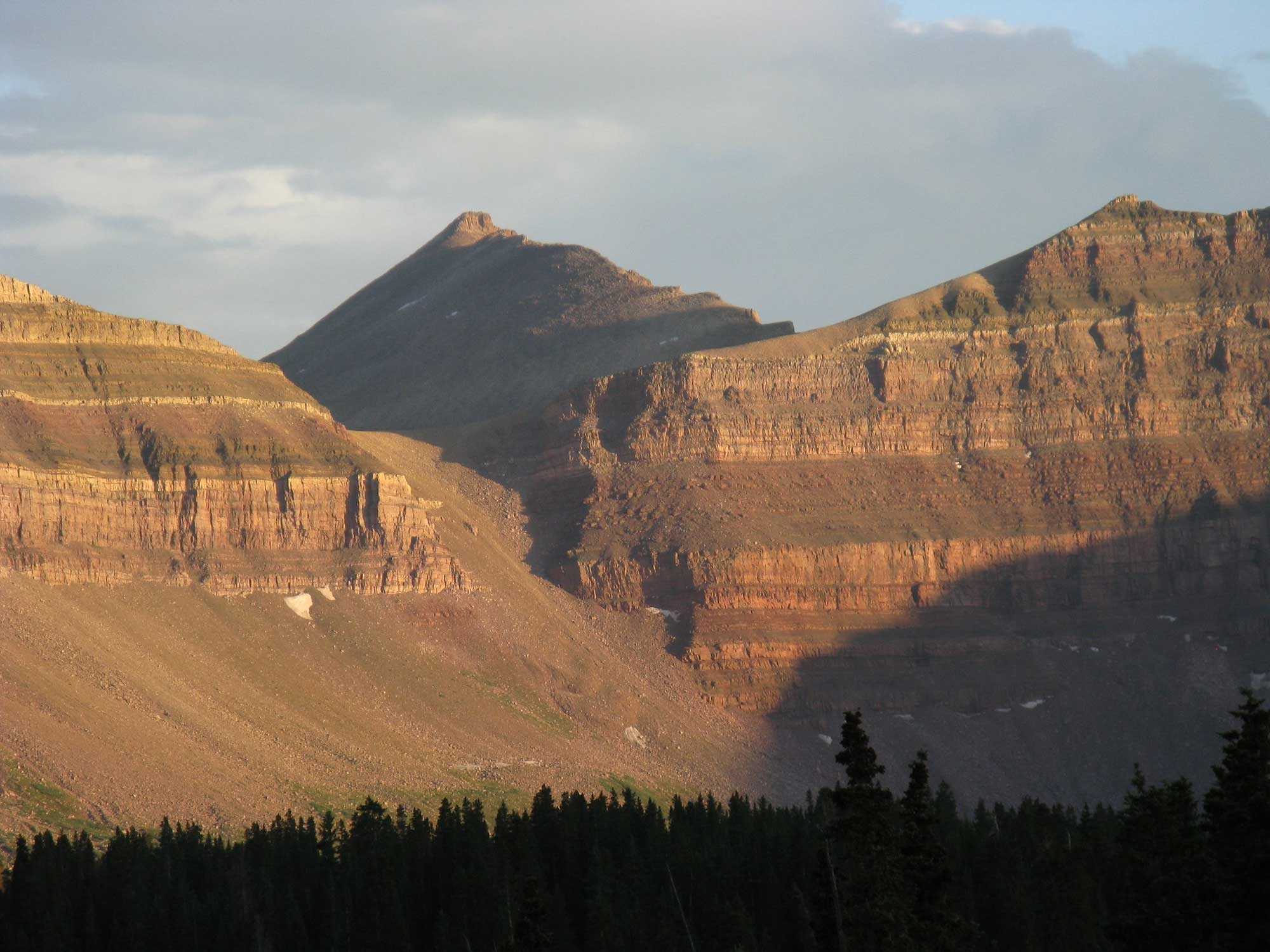 Photograph of Kings Peak, Utah.