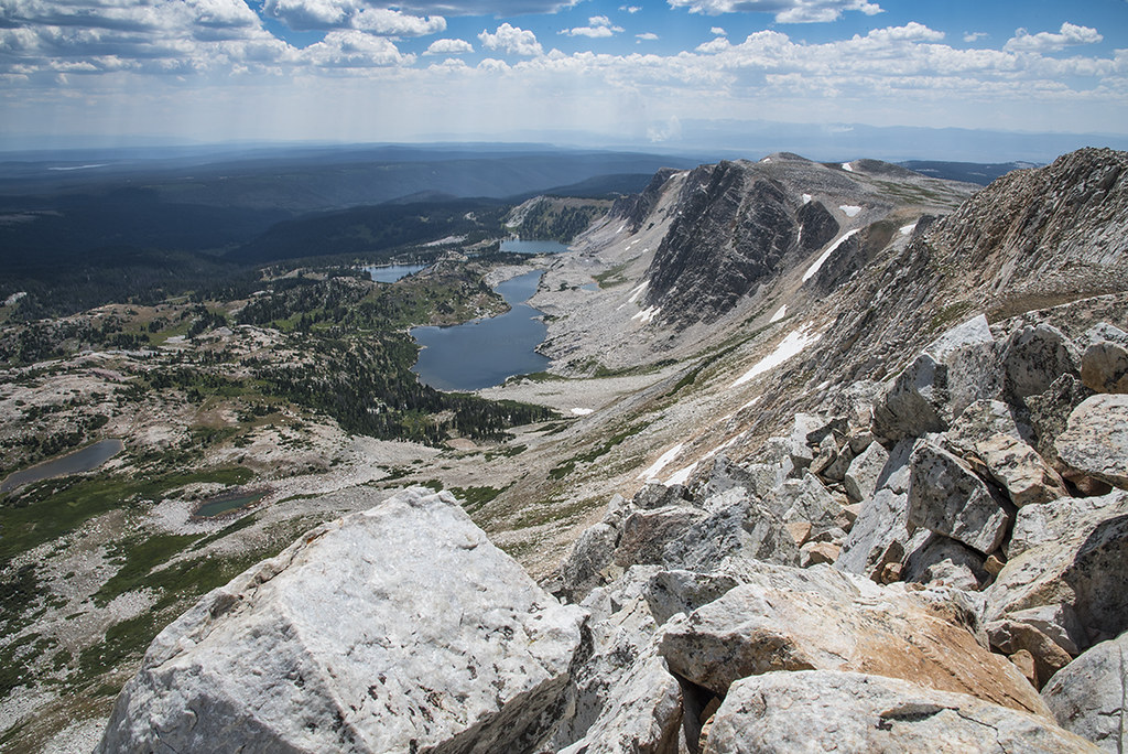 Photograph of Medicine Bow Peak in Wyoming.
