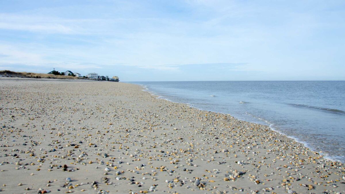 Photograph of Broadkill Beach in Delaware.
