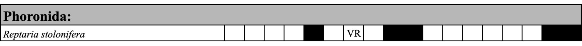A table with text